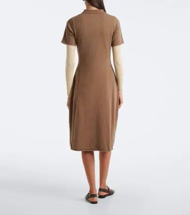 Extreme Cashmere N°497 Georgia cashmere-blend polo dress | Thumbnail 4 Extreme Cashmere N°497 Georgia cashmere-blend polo dress | Thumbnail 4