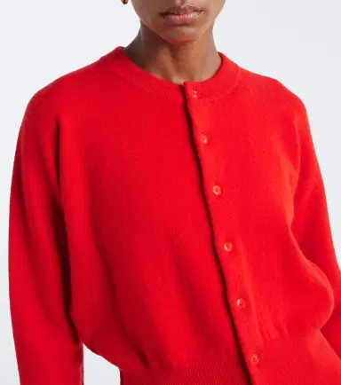Extreme Cashmere N°257 Blouson cashmere-blend cardigan | Thumbnail 2