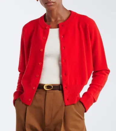 Extreme Cashmere N°257 Blouson cashmere-blend cardigan | Thumbnail 4