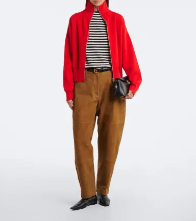 Extreme Cashmere N°451 Lisa striped cotton and cashmere top | Thumbnail 4 Extreme Cashmere N°451 Lisa striped cotton and cashmere top | Thumbnail 4