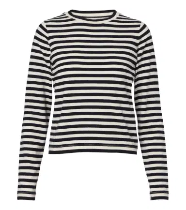 Extreme Cashmere N°451 Lisa striped cotton and cashmere top | Thumbnail 1 Extreme Cashmere N°451 Lisa striped cotton and cashmere top | Thumbnail 1