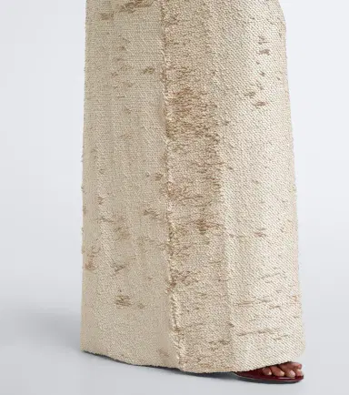 Coperni Draped open-back sequined maxi dress | Thumbnail 5