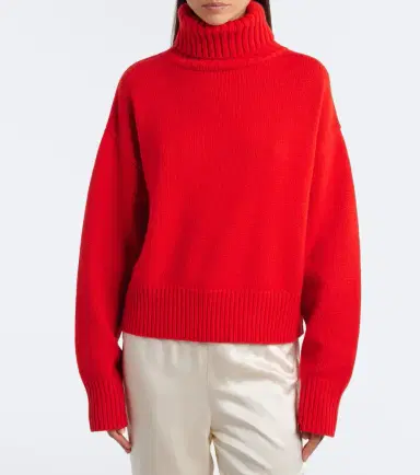 Extreme Cashmere N°434 Crop Xtra cashmere turtleneck sweater | Thumbnail 2 Extreme Cashmere N°434 Crop Xtra cashmere turtleneck sweater | Thumbnail 2