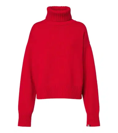 Extreme Cashmere N°434 Crop Xtra cashmere turtleneck sweater | Thumbnail 1 Extreme Cashmere N°434 Crop Xtra cashmere turtleneck sweater | Thumbnail 1