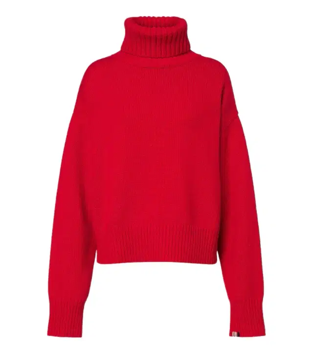 Extreme Cashmere N°434 Crop Xtra cashmere turtleneck sweater