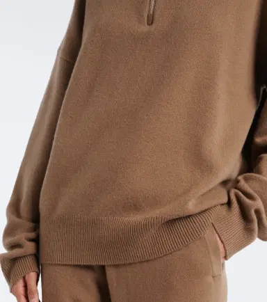 Extreme Cashmere N°496 Like cashmere-blend half-zip sweater | Thumbnail 3 Extreme Cashmere N°496 Like cashmere-blend half-zip sweater | Thumbnail 3