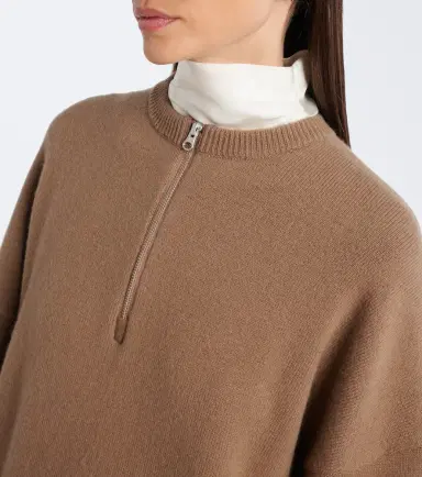Extreme Cashmere N°496 Like cashmere-blend half-zip sweater | Thumbnail 5 Extreme Cashmere N°496 Like cashmere-blend half-zip sweater | Thumbnail 5