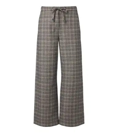 'S Max Mara Checked virgin wool wide-leg pants | Thumbnail 1 'S Max Mara Checked virgin wool wide-leg pants | Thumbnail 1