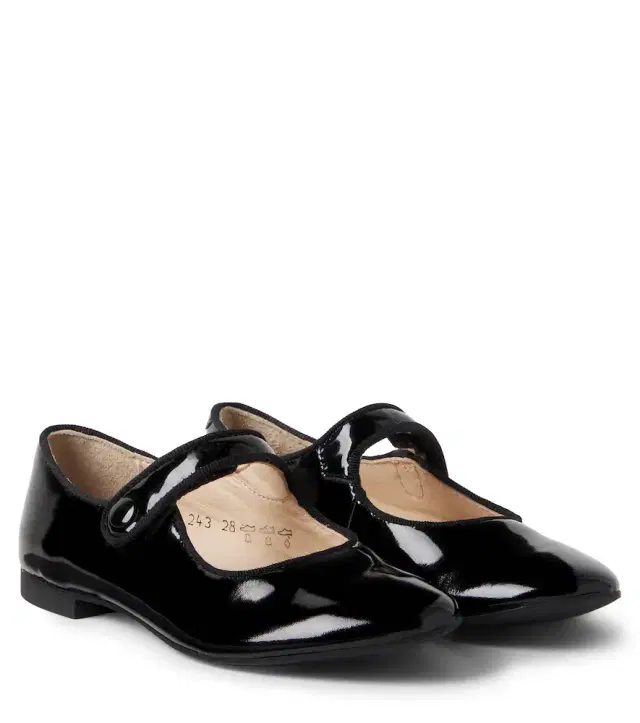 Pom d'Api Daisy Baby patent leather Mary Jane flats