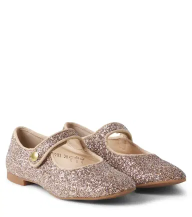 Pom d'Api Daisy Baby glitter Mary Jane flats | Thumbnail 1