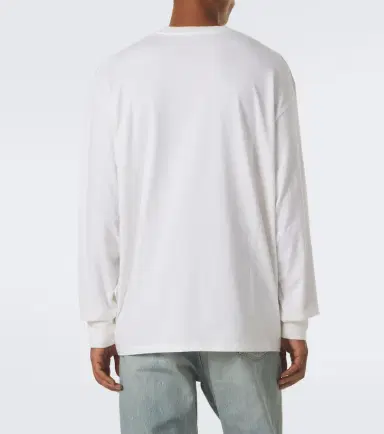 A.PRESSE A. Presse Cotton and cashmere T-shirt | Thumbnail 5