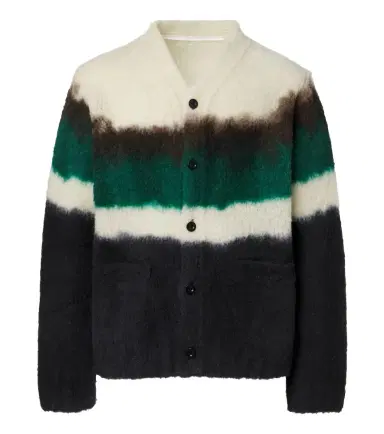 Sacai Wool-blend polo sweater | Thumbnail 1