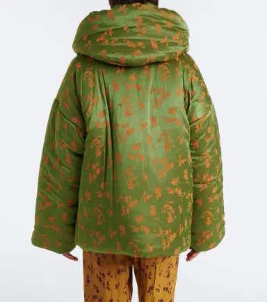 Dries Van Noten Floral jacquard puffer jacket | Thumbnail 5 Dries Van Noten Floral jacquard puffer jacket | Thumbnail 5