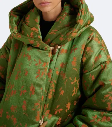 Dries Van Noten Floral jacquard puffer jacket | Thumbnail 6 Dries Van Noten Floral jacquard puffer jacket | Thumbnail 6