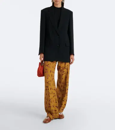 Dries Van Noten Floral wide-leg pants | Thumbnail 2