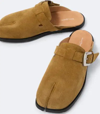 Maison Margiela Tabi suede mules | Thumbnail 4