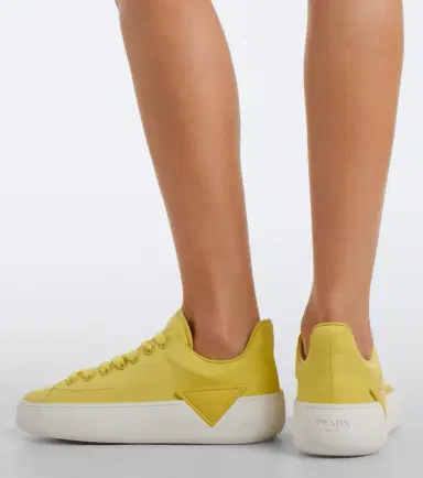 Prada Court Re-Nylon sneakers | Thumbnail 5 Prada Court Re-Nylon sneakers | Thumbnail 5