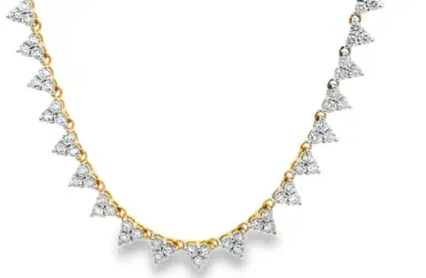 Wish Fine Jewelry 2.00ct Diamond 14K Gold Station Necklace | Thumbnail 1 Wish Fine Jewelry 2.00ct Diamond 14K Gold Station Necklace | Thumbnail 1