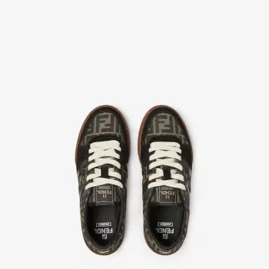 Fendi Match lace-up trainers | Thumbnail 4