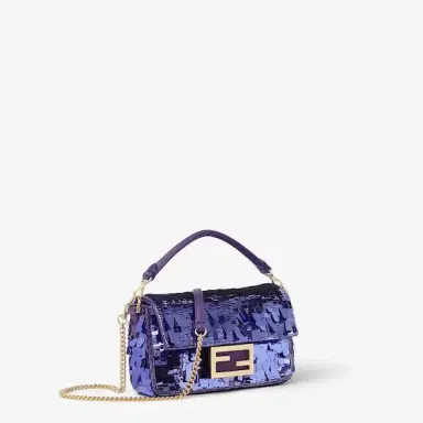 Fendi Iconic small Baguette® bag hand-embroidered with | Thumbnail 2 Fendi Iconic small Baguette® bag hand-embroidered with | Thumbnail 2