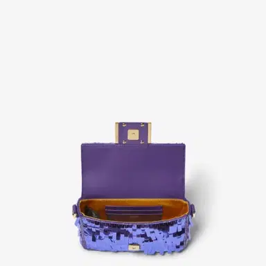 Fendi Iconic small Baguette® bag hand-embroidered with | Thumbnail 4 Fendi Iconic small Baguette® bag hand-embroidered with | Thumbnail 4
