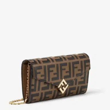 Fendi Ff Diamonds Continental With Chain | Thumbnail 2 Fendi Ff Diamonds Continental With Chain | Thumbnail 2