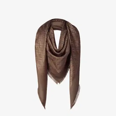 Fendi The iconic shawl is made of an organic silk and wool | Thumbnail 3 Fendi The iconic shawl is made of an organic silk and wool | Thumbnail 3