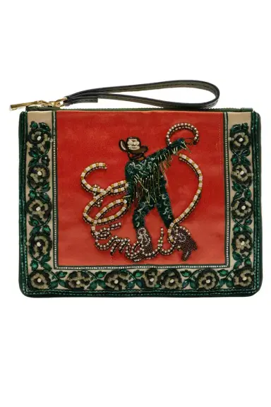 ALÉMAIS Ace Cowboy Embellished Clutch | Thumbnail 1 ALÉMAIS Ace Cowboy Embellished Clutch | Thumbnail 1