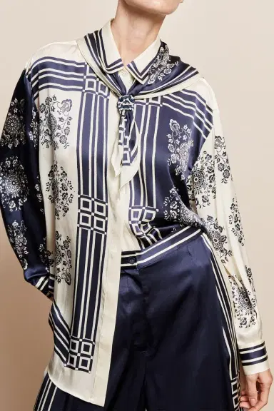 ALÉMAIS Banderra Scarf Shirt | Thumbnail 3 ALÉMAIS Banderra Scarf Shirt | Thumbnail 3