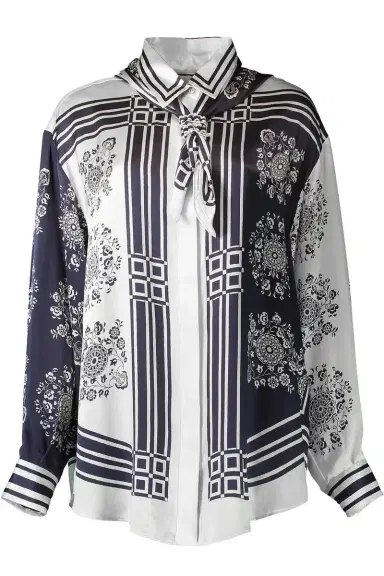 ALÉMAIS Banderra Scarf Shirt | Thumbnail 1 ALÉMAIS Banderra Scarf Shirt | Thumbnail 1