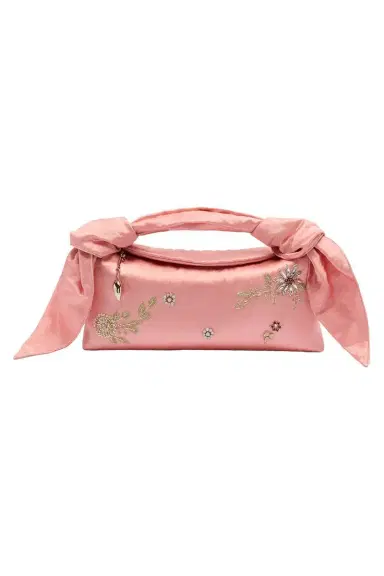 Erdem Embellished East West Bloom Bag - Peony | Thumbnail 1 Erdem Embellished East West Bloom Bag - Peony | Thumbnail 1