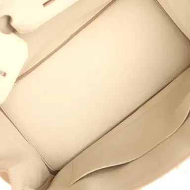 HERMÈS Hermes Birkin 35 Beton Togo Palladium Hardware | Thumbnail 8 HERMÈS Hermes Birkin 35 Beton Togo Palladium Hardware | Thumbnail 8