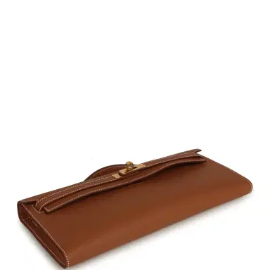 HERMÈS Hermes Kelly Cut Gold Swift Gold Hardware | Thumbnail 3