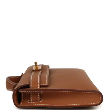 HERMÈS Hermes Kelly Cut Gold Swift Gold Hardware | Thumbnail 4
