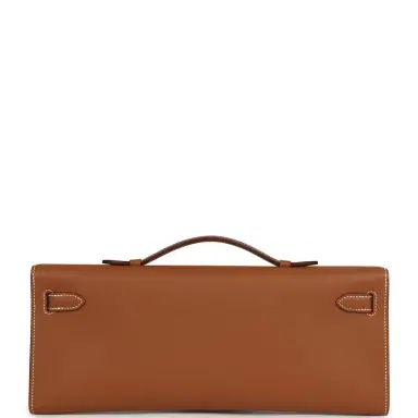 HERMÈS Hermes Kelly Cut Gold Swift Gold Hardware | Thumbnail 5