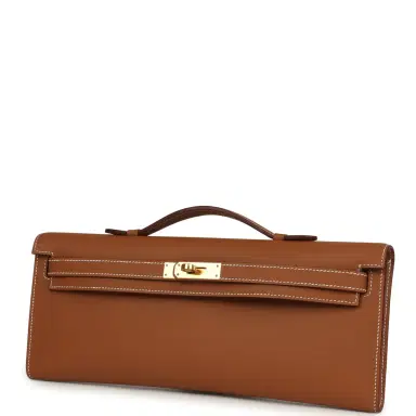 HERMÈS Hermes Kelly Cut Gold Swift Gold Hardware | Thumbnail 6