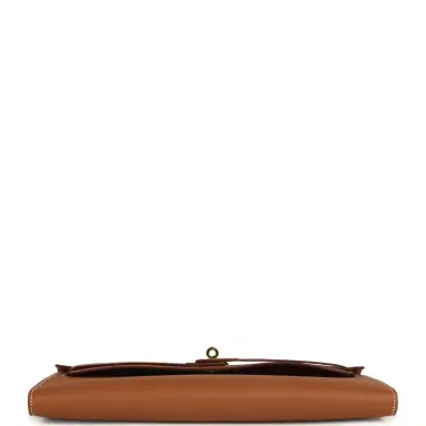 HERMÈS Hermes Kelly Cut Gold Swift Gold Hardware | Thumbnail 7