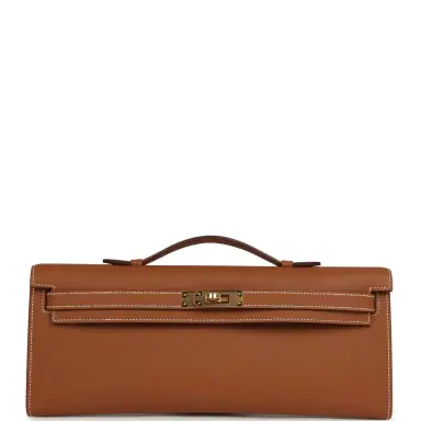 HERMÈS Hermes Kelly Cut Gold Swift Gold Hardware | Thumbnail 1
