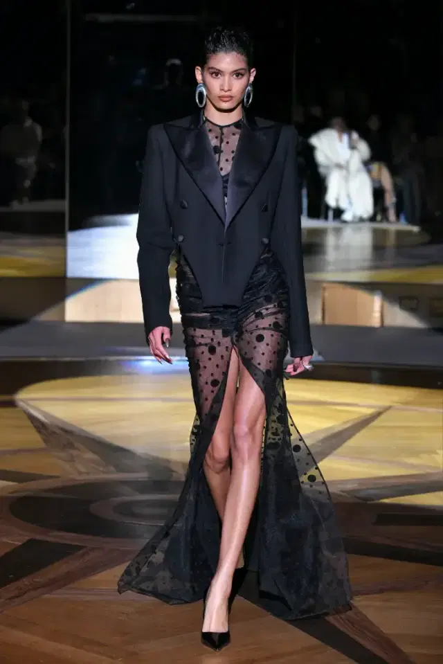 LaQuan Smith Halter Gown with Bow Detail
