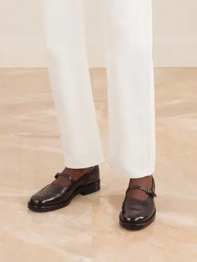 Church's Sheila Mary Jane Leather Flats | Thumbnail 2 Church's Sheila Mary Jane Leather Flats | Thumbnail 2