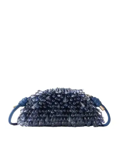 Cult Gaia Jaala Nano Beaded Leather Clutch | Thumbnail 1 Cult Gaia Jaala Nano Beaded Leather Clutch | Thumbnail 1