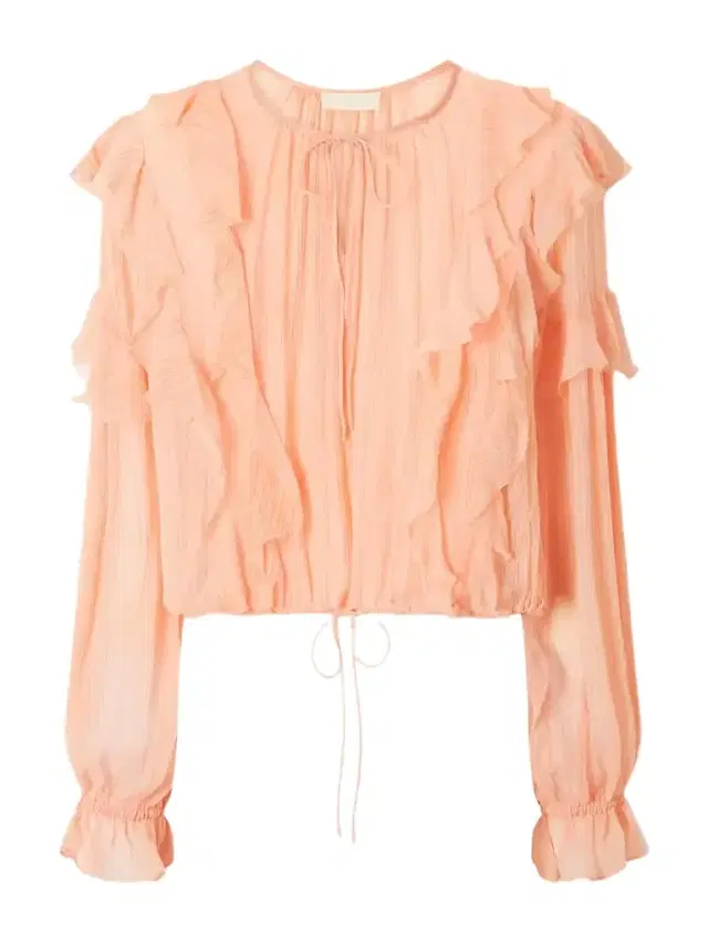 Ulla Johnson Delfina Cropped Ruffled Silk-crepon Blouse