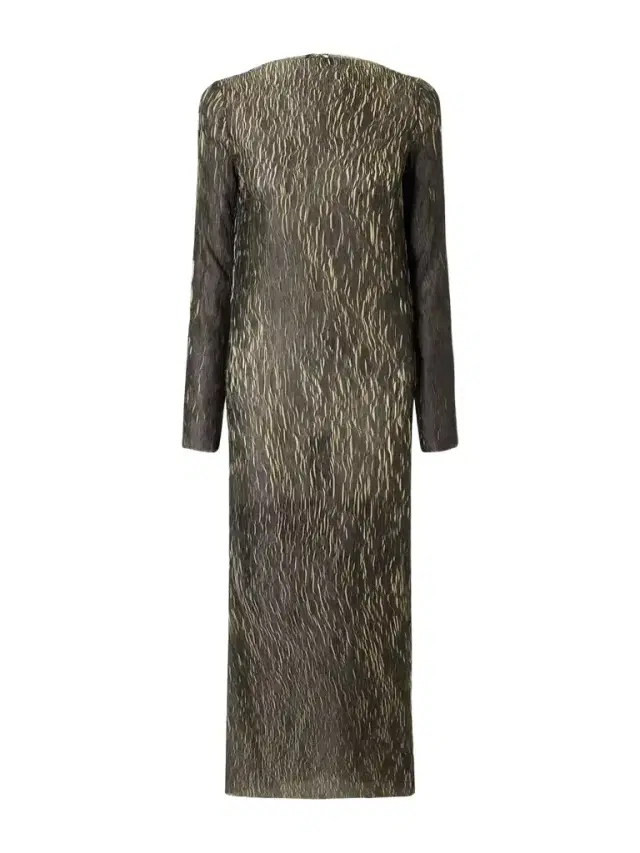 LIBEROWE Leighton Plissé Midi Dress