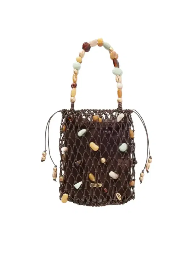 Cult Gaia Mercier Bead-embellished Mini Bag