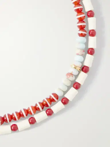 Roxanne Assoulin Paprika Set Of Two Beaded Necklaces | Thumbnail 4