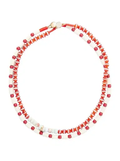 Roxanne Assoulin Paprika Set Of Two Beaded Necklaces | Thumbnail 1