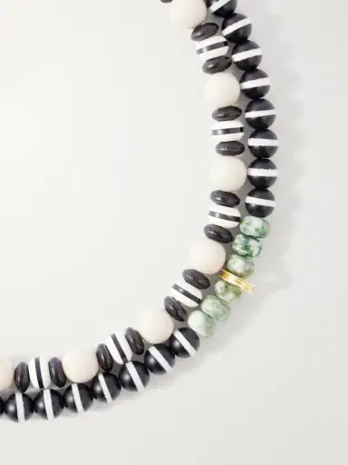 Roxanne Assoulin The Salt And Pepper Set Of Two Beaded Bracelets | Thumbnail 4