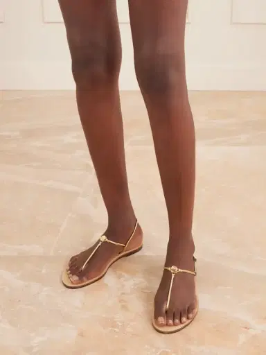 AMANU The Naivasha Embellished Leather Sandals | Thumbnail 2 AMANU The Naivasha Embellished Leather Sandals | Thumbnail 2
