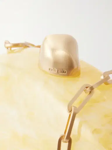 Cult Gaia Eviana Marble-effect Clutch | Thumbnail 5 Cult Gaia Eviana Marble-effect Clutch | Thumbnail 5