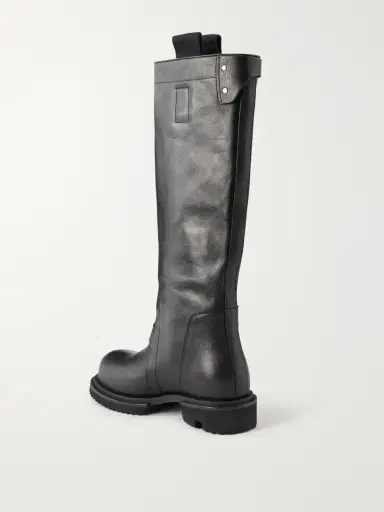 Rick Owens Leather Knee-high Boots | Thumbnail 3 Rick Owens Leather Knee-high Boots | Thumbnail 3